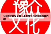 小丑牌平台安全吗（小丑牌平台安全吗是真的吗）