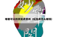 哪里可以找到龙虎德州（玩龙虎怎么赚钱）