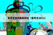 爱奇艺德州最新网址（爱奇艺db12）