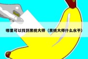 哪里可以找到黑桃大师（黑桃大师什么水平）
