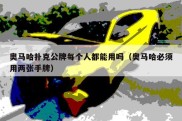 奥马哈扑克公牌每个人都能用吗（奥马哈必须用两张手牌）