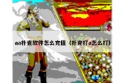 aa扑克软件怎么充值（扑克打a怎么打）